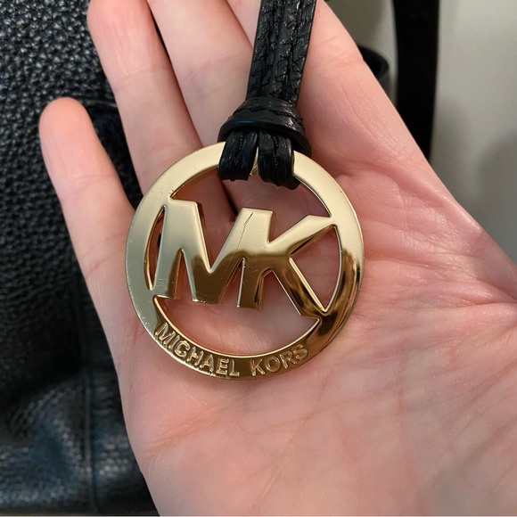 Michael Kors Black Pebbled Leather Large Crossbody Convertible Shoulder Bag - Picture 12 of 15